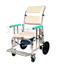 00693: รถเข็นนั่งถ่ายอาบน้ำ - เอนนอนสระผม 3 in 1 (ฺCommode bath 3 in 1 chair)